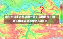 华尔街唱多大军又添一员！富国银行：标普500明年底有望达6600点-第1张图片-建明新闻