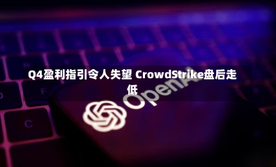 Q4盈利指引令人失望 CrowdStrike盘后走低-第2张图片-建明新闻