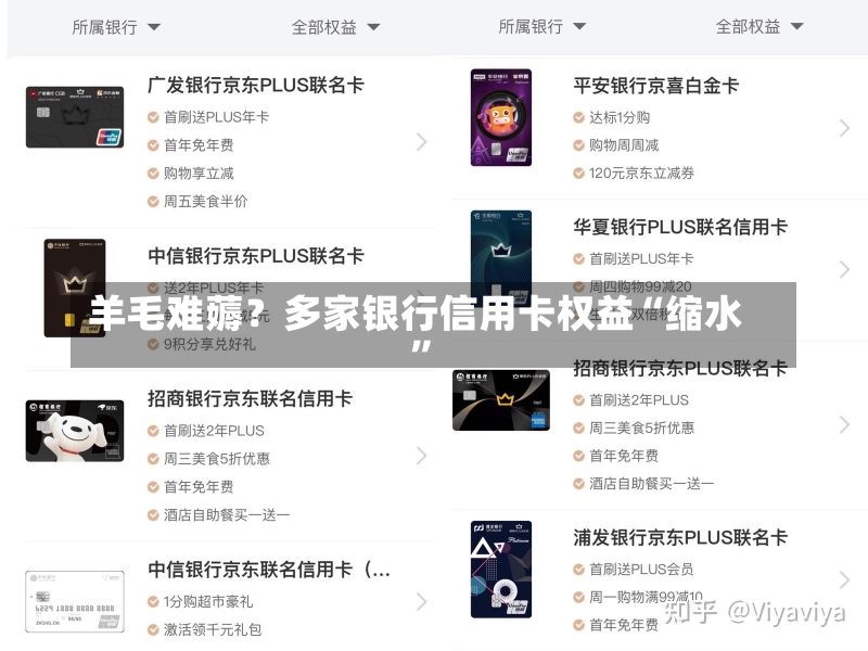 羊毛难薅？多家银行信用卡权益“缩水”-第3张图片-建明新闻