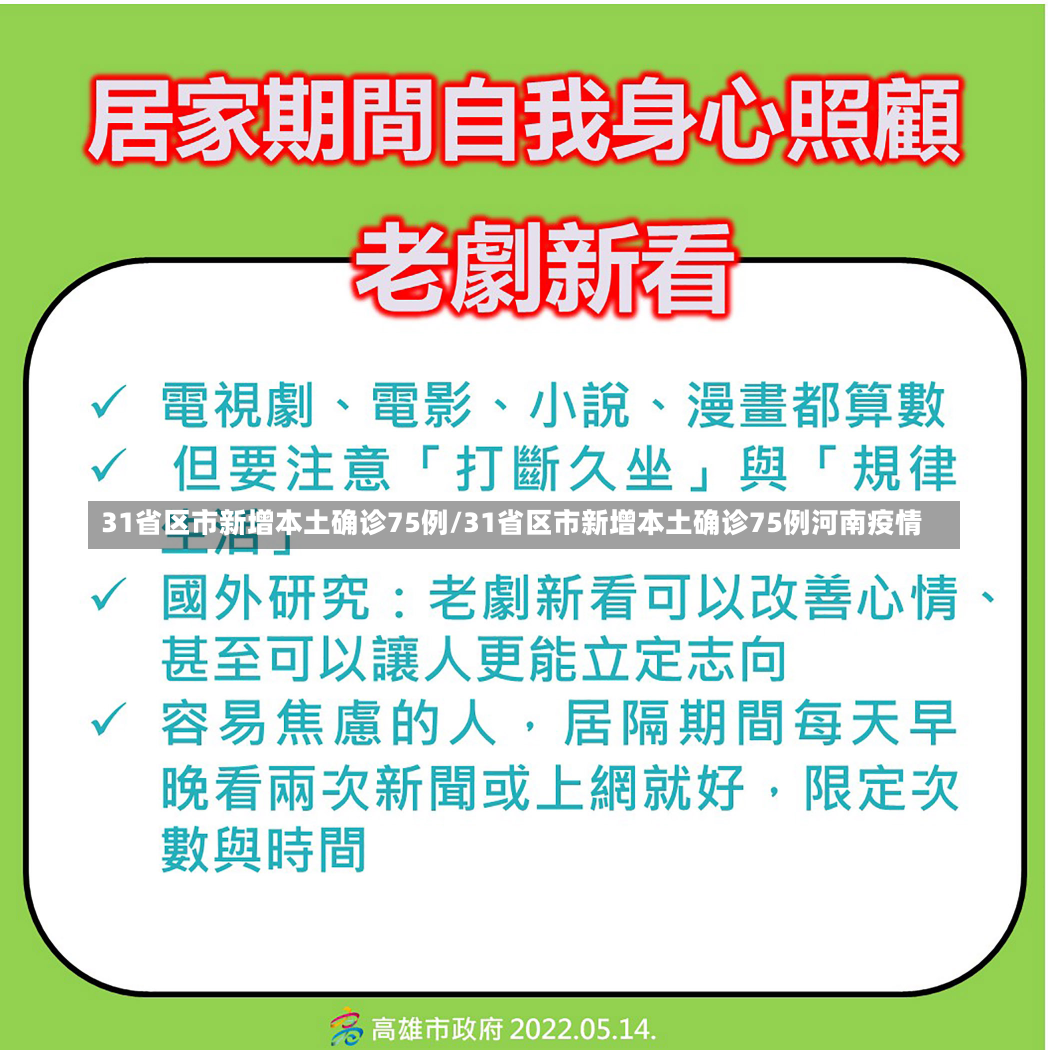 31省区市新增本土确诊75例/31省区市新增本土确诊75例河南疫情-第1张图片-建明新闻