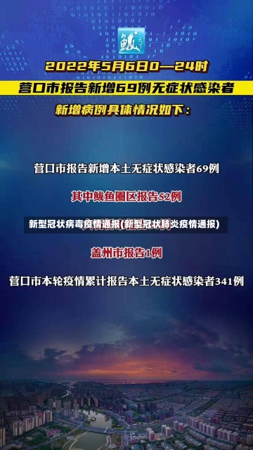 新型冠状病毒疫情通报(新型冠状肺炎疫情通报)-第1张图片-建明新闻