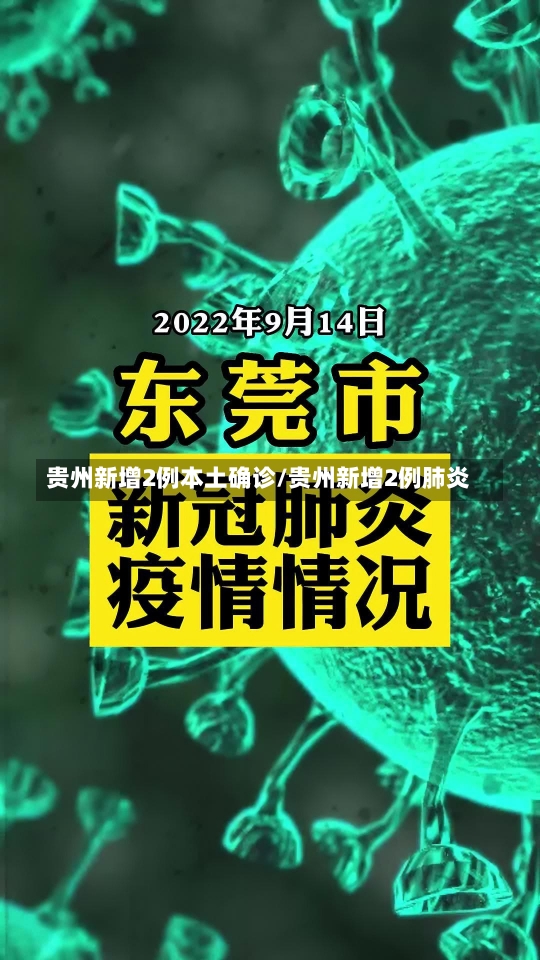 贵州新增2例本土确诊/贵州新增2例肺炎-第1张图片-建明新闻