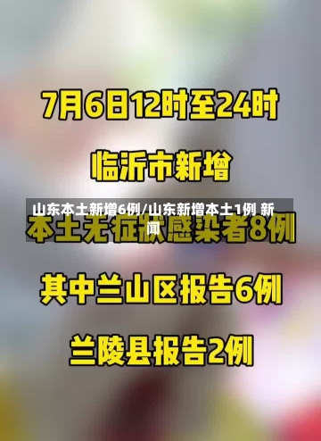 山东本土新增6例/山东新增本土1例 新闻-第1张图片-建明新闻