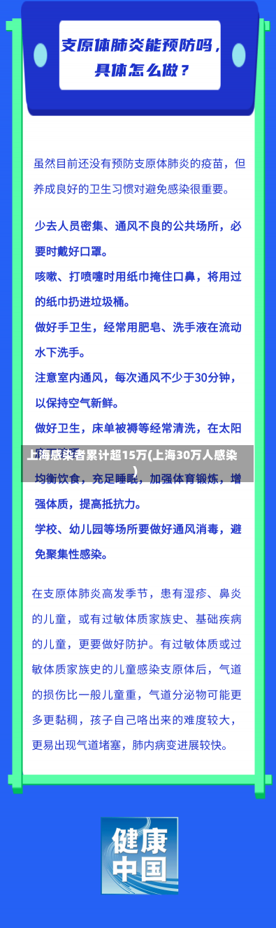 上海感染者累计超15万(上海30万人感染)-第1张图片-建明新闻