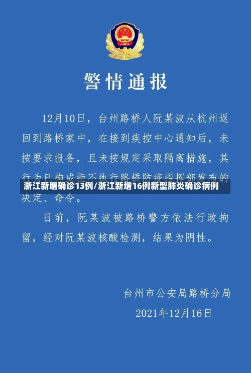 浙江新增确诊13例/浙江新增16例新型肺炎确诊病例-第2张图片-建明新闻