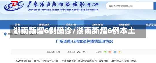 湖南新增6例确诊/湖南新增6例本土-第2张图片-建明新闻