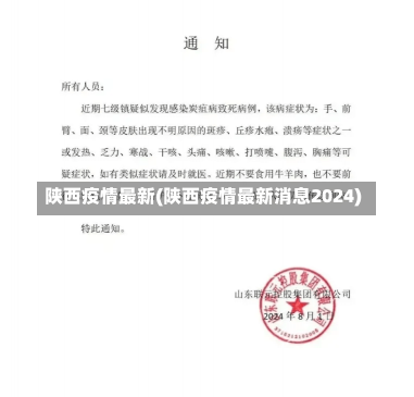 陕西疫情最新(陕西疫情最新消息2024)-第2张图片-建明新闻