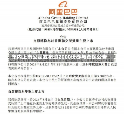 年内上市公司发布逾2000份参与套保公告-第3张图片-建明新闻