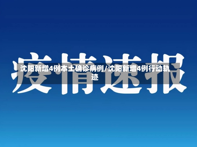 沈阳新增4例本土确诊病例/沈阳新增4例行动轨迹-第3张图片-建明新闻