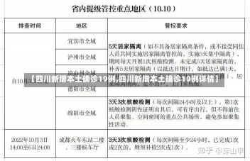 【四川新增本土确诊19例,四川新增本土确诊19例详情】-第3张图片-建明新闻