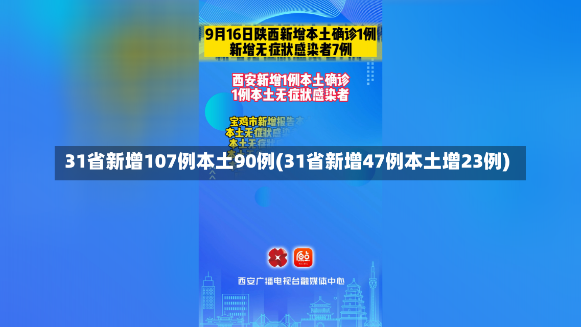 31省新增107例本土90例(31省新增47例本土增23例)-第3张图片-建明新闻