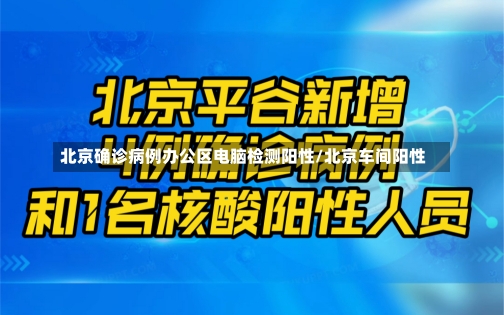 北京确诊病例办公区电脑检测阳性/北京车间阳性-第2张图片-建明新闻