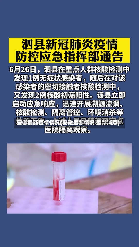 安徽最新疫情情况(安徽最新情况 最新消息)-第3张图片-建明新闻