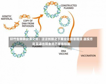 轩竹生物转战港交所：泛泛创新之下商业化前景黯淡 战投方批量退出现金流已濒临枯竭-第1张图片-建明新闻