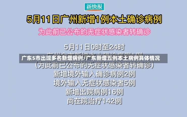 广东5市出现多名新增病例/广东新增五例本土病例具体情况-第2张图片-建明新闻