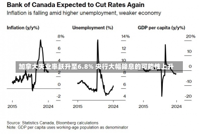 加拿大失业率跃升至6.8% 央行大幅降息的可能性上升-第3张图片-建明新闻