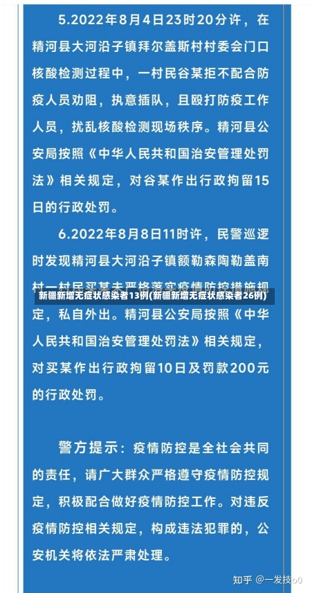 新疆新增无症状感染者13例(新疆新增无症状感染者26例)-第3张图片-建明新闻