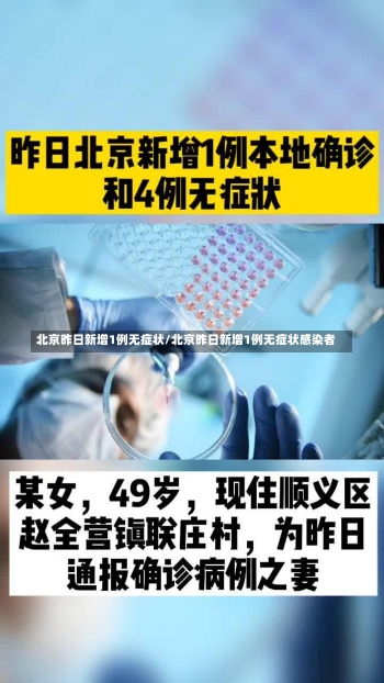 北京昨日新增1例无症状/北京昨日新增1例无症状感染者-第1张图片-建明新闻