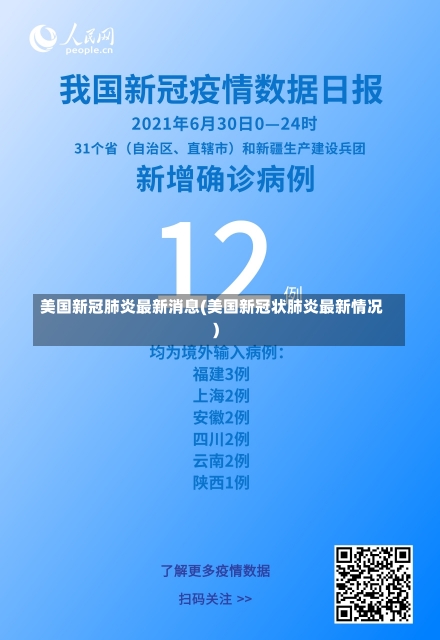 美国新冠肺炎最新消息(美国新冠状肺炎最新情况)-第2张图片-建明新闻