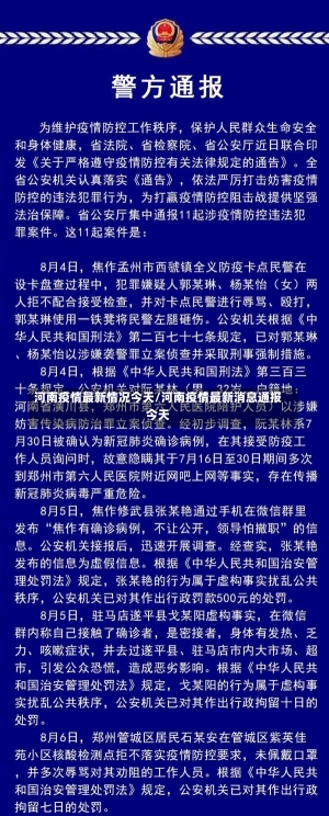 河南疫情最新情况今天/河南疫情最新消息通报今天-第2张图片-建明新闻