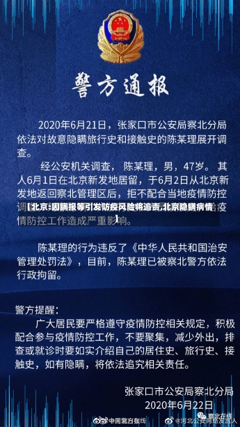 【北京:因瞒报等引发防疫风险将追责,北京隐瞒病情】-第2张图片-建明新闻