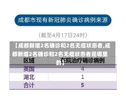 【成都新增2名确诊和2名无症状患者,成都新增2名确诊和2名无症状患者是哪里的】-第3张图片-建明新闻