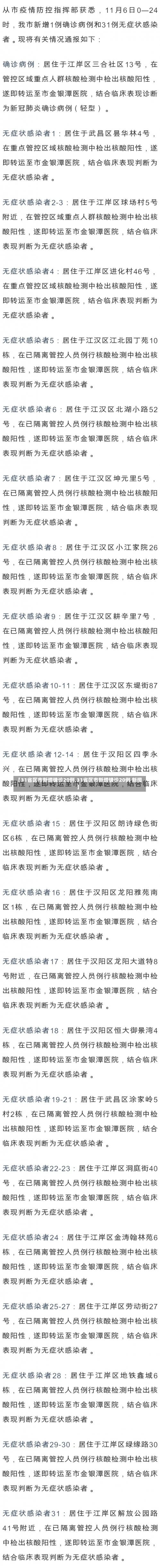 【31省区市新增确诊20例,31省区市新增确诊20例 新闻】-第2张图片-建明新闻