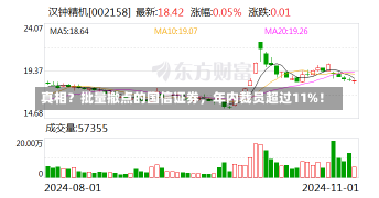 真相？批量撤点的国信证券，年内裁员超过11%！-第1张图片-建明新闻