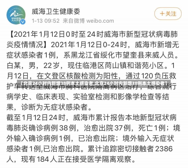 【北京24小时内新增38例本土感染者,北京24小时内新增38例本土感染者】-第1张图片-建明新闻