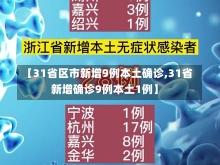 【31省区市新增9例本土确诊,31省新增确诊9例本土1例】-第1张图片-建明新闻