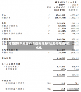 雅迪控股现涨超5% 新国标落地行业格局有望持续优化-第1张图片-建明新闻