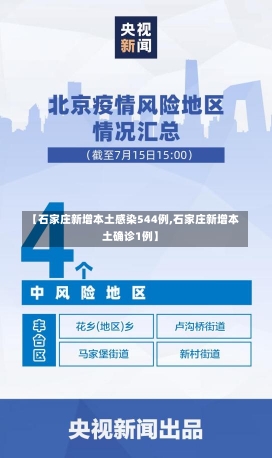 【石家庄新增本土感染544例,石家庄新增本土确诊1例】-第1张图片-建明新闻