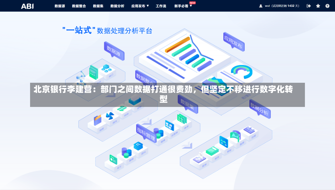 北京银行李建营：部门之间数据打通很费劲，但坚定不移进行数字化转型-第2张图片-建明新闻