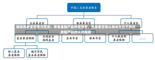 建信养老金管理冯丽英：养老金融产品种类很多，但是老百姓认知水平达不到对金融产品的认识程度-第2张图片-建明新闻