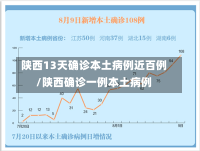 陕西13天确诊本土病例近百例/陕西确诊一例本土病例-第1张图片-建明新闻