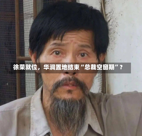 徐荣就位，华润置地结束“总裁空窗期”？-第1张图片-建明新闻