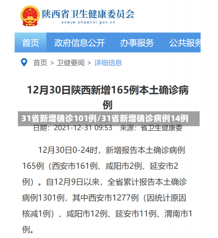 31省新增确诊101例/31省新增确诊病例14例-第1张图片-建明新闻