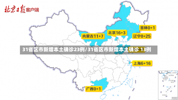 31省区市新增本土确诊23例/31省区市新增本土确诊 13例-第3张图片-建明新闻