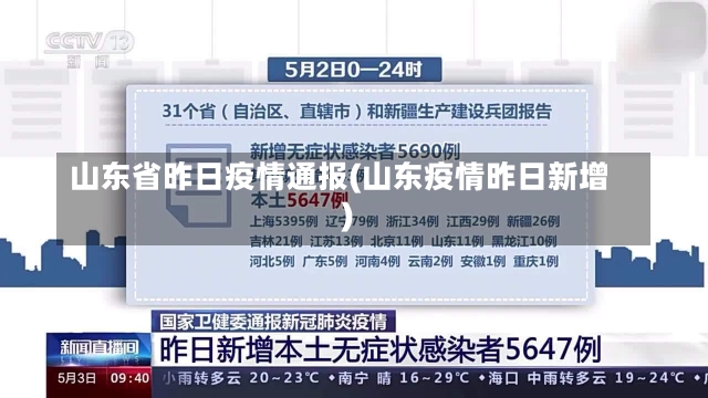 山东省昨日疫情通报(山东疫情昨日新增)-第1张图片-建明新闻