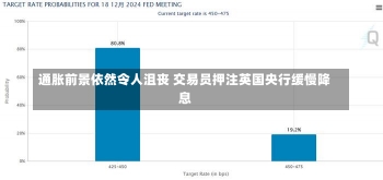 通胀前景依然令人沮丧 交易员押注英国央行缓慢降息-第3张图片-建明新闻