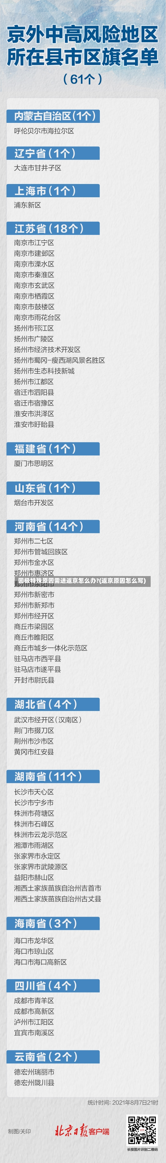 因极特殊原因需进返京怎么办?(返京原因怎么写)-第1张图片-建明新闻