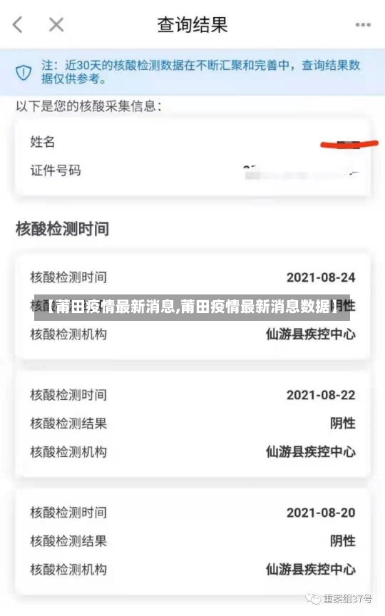 【莆田疫情最新消息,莆田疫情最新消息数据】-第1张图片-建明新闻