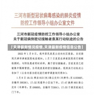 【天津最新情况疫情,天津最新疫情信息公告】-第1张图片-建明新闻