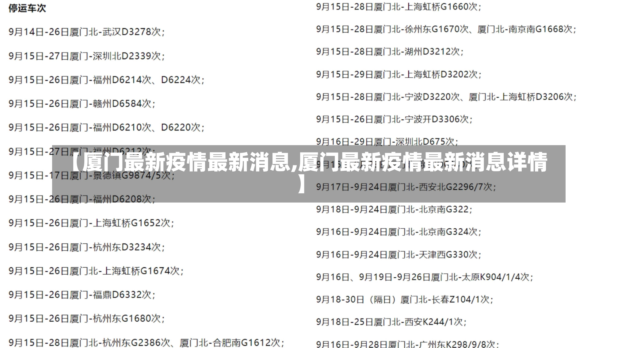 【厦门最新疫情最新消息,厦门最新疫情最新消息详情】-第1张图片-建明新闻