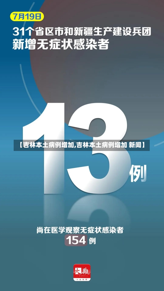 【吉林本土病例增加,吉林本土病例增加 新闻】-第2张图片-建明新闻