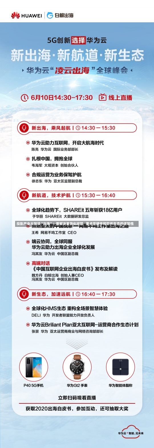 投影产业大咖谈“出海”：要解决差异化问题   重点是硬件和软件生态的适配性-第2张图片-建明新闻