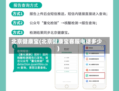 北京健康宝(北京健康宝客服电话多少)-第1张图片-建明新闻