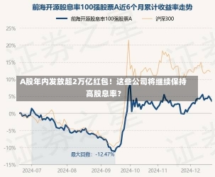 A股年内发放超2万亿红包！这些公司将继续保持高股息率？-第1张图片-建明新闻