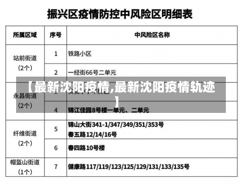 【最新沈阳疫情,最新沈阳疫情轨迹】-第2张图片-建明新闻