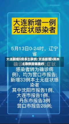 大连新增5例本土病例/大连新增5例本土病例是哪里的-第1张图片-建明新闻